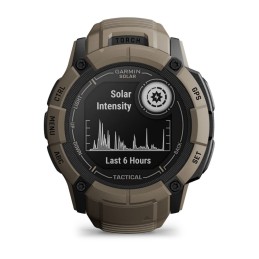 Garmin Instinct 2X Solar Tactical Edition 2,79 cm (1.1") MIP 50 mm Digitale 176 x 176 Pixel Touch screen Verde GPS (satellitare)