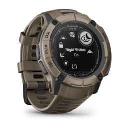 Garmin Instinct 2X Solar Tactical Edition 2,79 cm (1.1") MIP 50 mm Digitale 176 x 176 Pixel Touch screen Verde GPS (satellitare)
