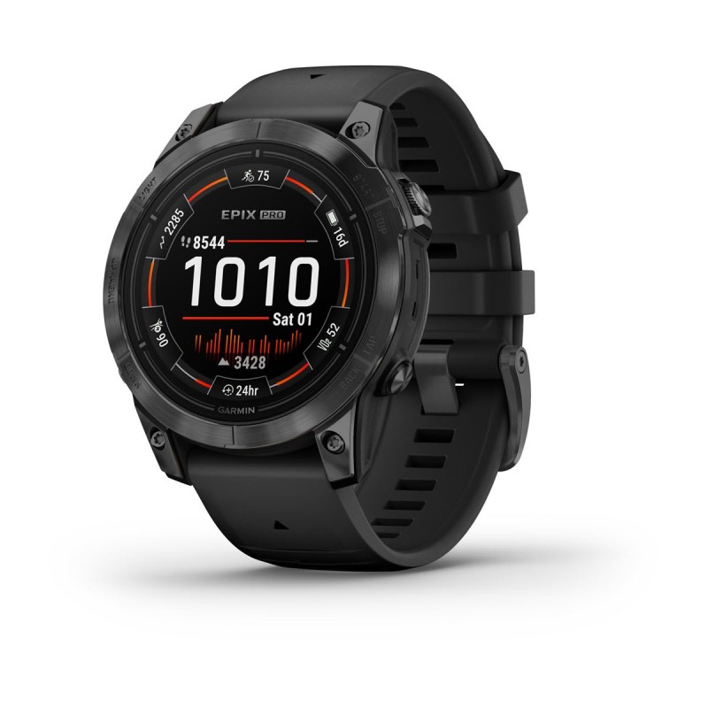 Garmin epix Pro (Gen 2) 3,3 cm (1.3") AMOLED 47 mm Digitale 416 x 416 Pixel Touch screen Grigio Wi-Fi GPS (satellitare) Garmin epix Pro (Gen 2) 3,3 cm (1.3") AMOLED 47 mm Digitale 416 x 416 Pixel Touch screen Grigio Wi-Fi GPS (satellitare)