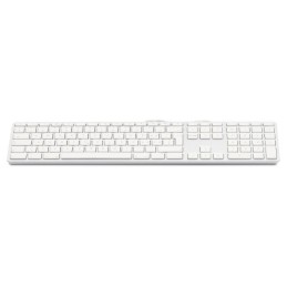 LMP KB-1243 tastiera USB QWERTZ Tedesco Bianco