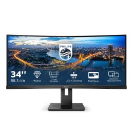 Philips B Line 346B1C 00 Monitor PC 86,4 cm (34") 3440 x 1440 Pixel Quad HD LCD Nero Philips B Line 346B1C 00 Monitor PC 86,4 cm (34") 3440 x 1440 Pixel Quad HD LCD Nero