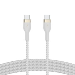 Belkin BOOST↑CHARGE PRO Flex cavo USB 1 m USB 2.0 USB C Bianco