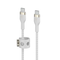 Belkin BOOST↑CHARGE PRO Flex cavo USB 1 m USB 2.0 USB C Bianco