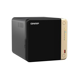 QNAP TS-464 NAS Tower Collegamento ethernet LAN Nero N5095