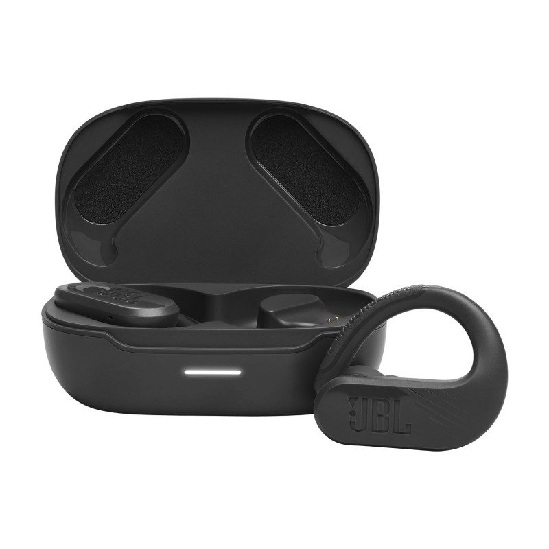 JBL Endurance Peak 3 Black Auricolare True Wireless Stereo (TWS) A clip Chiamate Musica Sport Tutti i giorni USB tipo-C