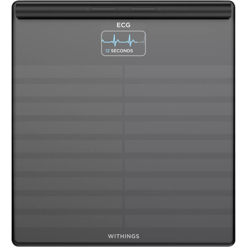 Withings BODY SCAN Quadrato Nero Bilancia pesapersone elettronica