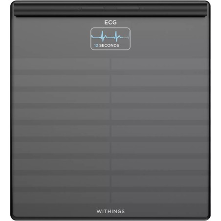 Withings BODY SCAN Quadrato Nero Bilancia pesapersone elettronica