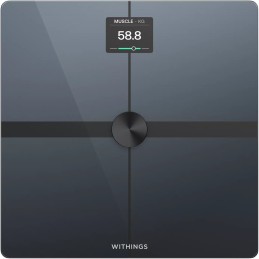 Withings Body Smart Quadrato Nero Bilancia pesapersone elettronica