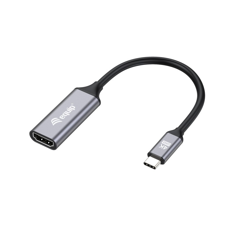 Equip 133491 cavo e adattatore video 0,15 m USB tipo-C HDMI Nero, Grigio Equip 133491 cavo e adattatore video 0,15 m USB tipo-C HDMI Nero, Grigio