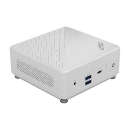 MSI Cubi 5 12M Intel® Core™ i3 i3-1215U HDD+SSD Windows 11 Home 0.66L sized PC Mini PC barebone Nero