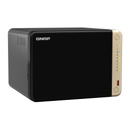 QNAP TS-664 NAS Tower Collegamento ethernet LAN Nero N5095