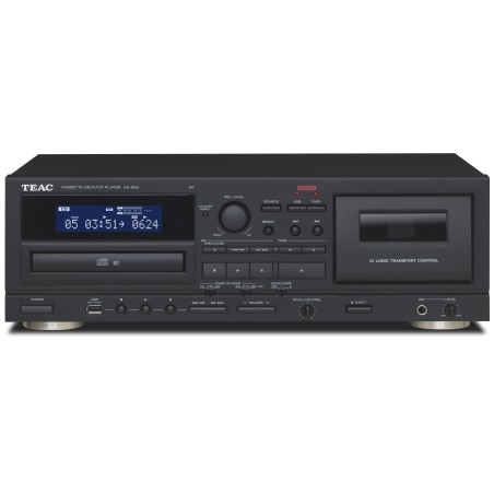 TEAC AD-850-SE B lettore CD Lettore CD personale Nero