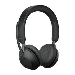 Jabra Evolve2 65, UC Stereo Auricolare Wireless A Padiglione Ufficio USB tipo-C Bluetooth Nero