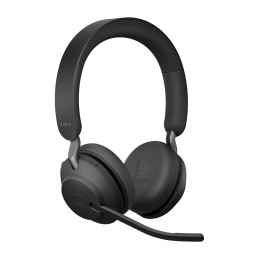 Jabra Evolve2 65, UC Stereo Auricolare Wireless A Padiglione Ufficio USB tipo-C Bluetooth Nero