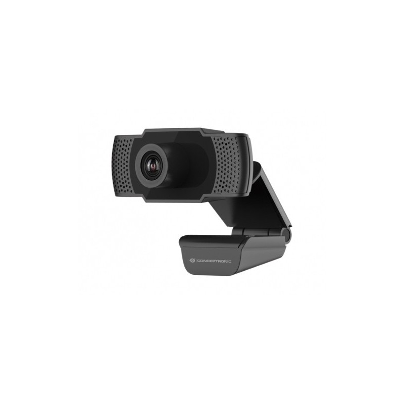 Conceptronic AMDIS webcam 2 MP 1920 x 1080 Pixel USB 2.0 Nero