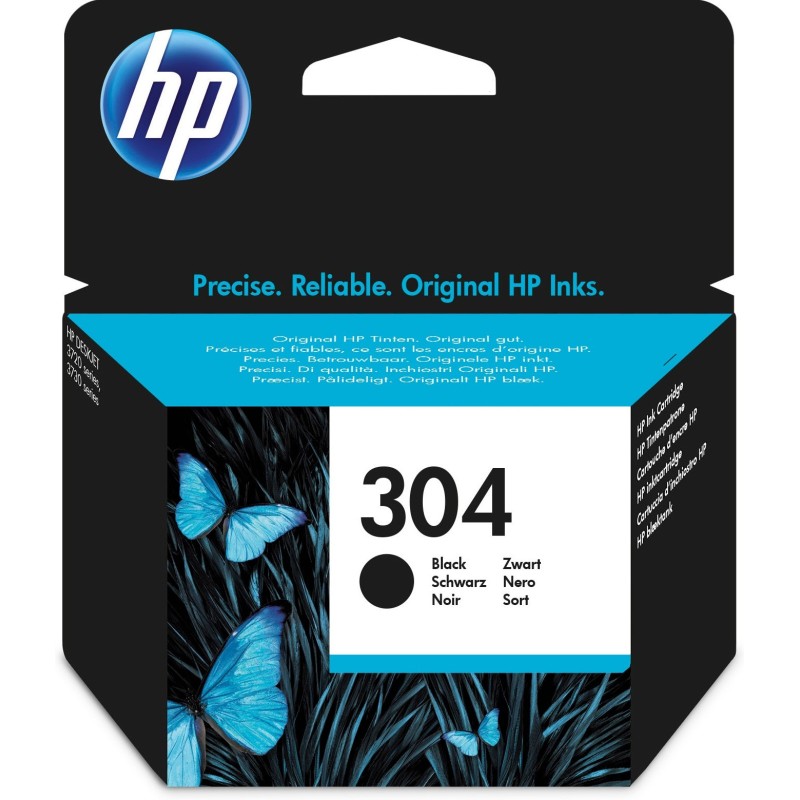 HP Cartuccia inchiostro originale nero 304 HP Cartuccia inchiostro originale nero 304