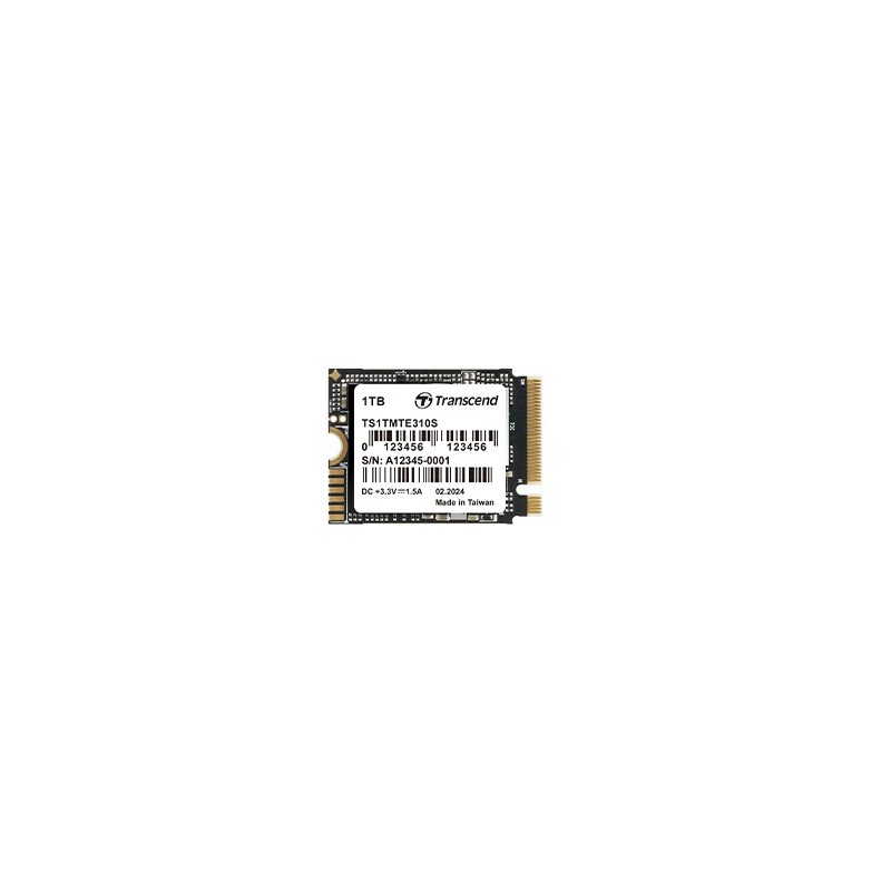 1TB M.2 2230 PCIe Gen4x4 NVMe 3D TLC DRAM-less