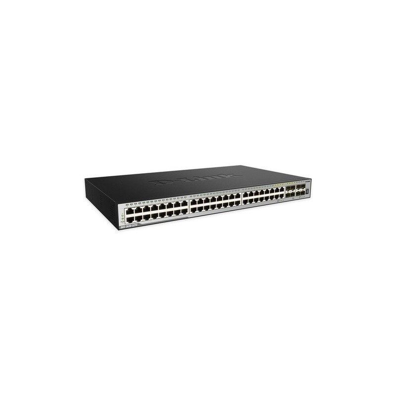 D-Link DGS-3630-52TC Gestito L3 Gigabit Ethernet (10 100 1000) 1U Nero