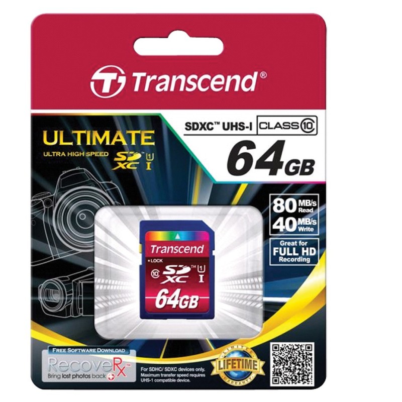 Transcend TS64GSDXC10