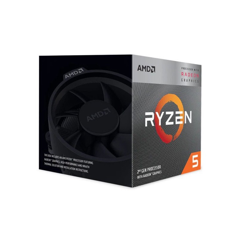AMD Ryzen 5 3400G processore 3,7 GHz 4 MB L3 Scatola