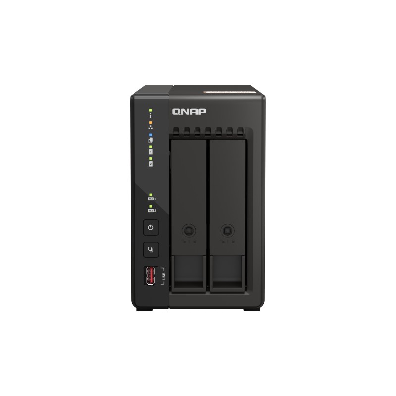 QNAP QVP-21C server NAS e di archiviazione Server di archiviazione Tower Collegamento ethernet LAN Nero J6412