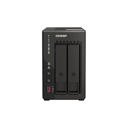 QNAP QVP-21C server NAS e di archiviazione Server di archiviazione Tower Collegamento ethernet LAN Nero J6412