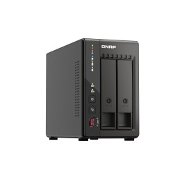 QNAP QVP-21C server NAS e di archiviazione Server di archiviazione Tower Collegamento ethernet LAN Nero J6412