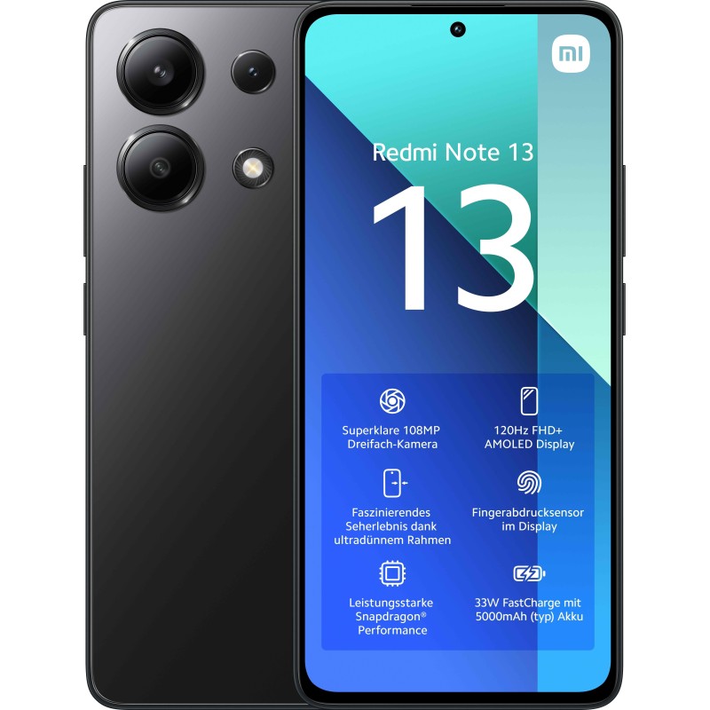 Redmi Note 13 128GB midnight black