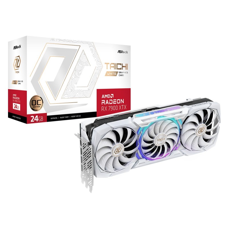 RX 7900XTX Taichi White 24GO DDR6 retail - PCI - 24.576 MB