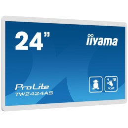 iiyama TW2424AS-W1 visualizzatore di messaggi Pannello piatto per segnaletica digitale 60,5 cm (23.8") Wi-Fi 250 cd m² 4K Ultra