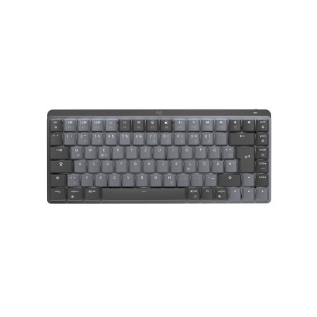 Logitech MX Mini Mechanical tastiera RF senza fili + Bluetooth QWERTZ Tedesco Grafite, Grigio