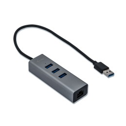 i-tec Metal U3METALG3HUB hub di interfaccia USB 3.2 Gen 1 (3.1 Gen 1) Type-A 5000 Mbit s Grigio