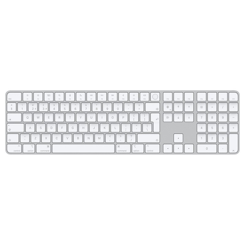 Magic Keyboard mit Touch ID und Ziffernblock für Mac mit Apple Chip (britisch)