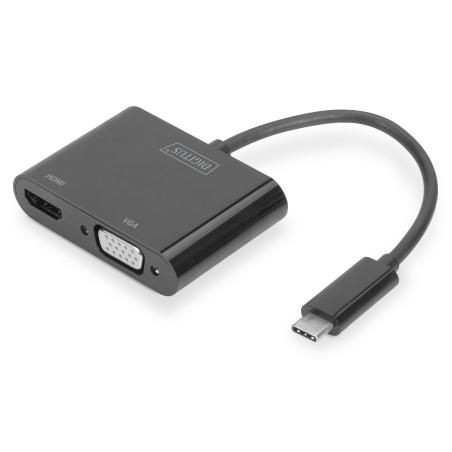 Digitus Adattatore USB Type-C™ - HDMI + VGA