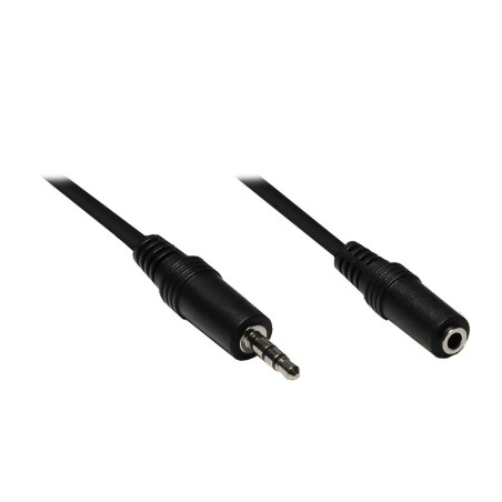 Alcasa AS-35V2 cavo audio 2 m 3.5mm Nero