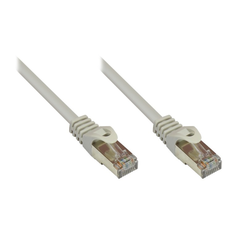 Alcasa RJ45 RJ45, 10 m cavo di rete Grigio Cat5e SF UTP (S-FTP)