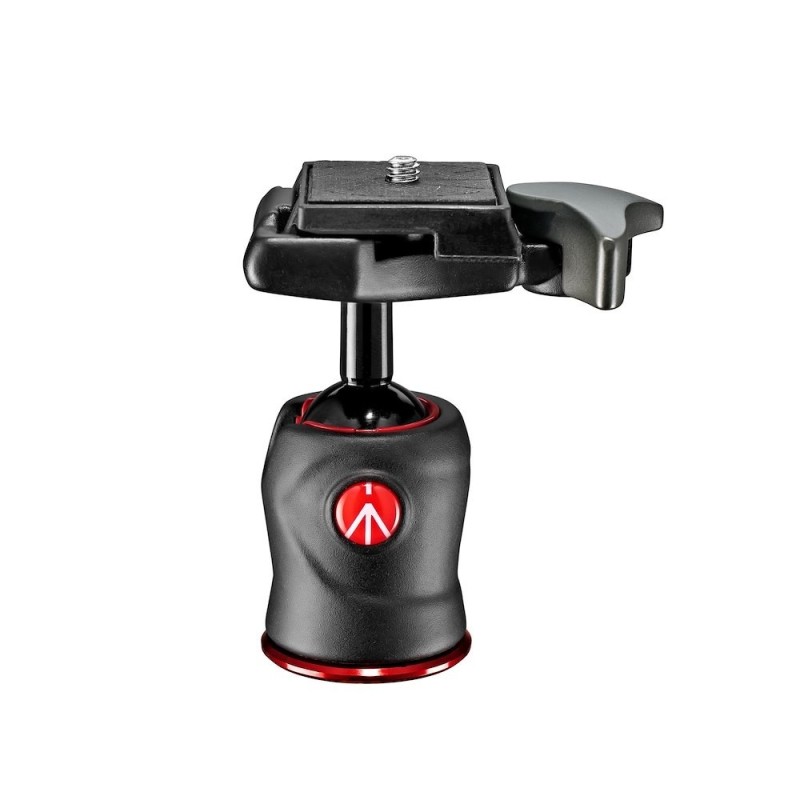 Manfrotto MH490-BH testa per treppiede Nero Alluminio 1 4" Palla