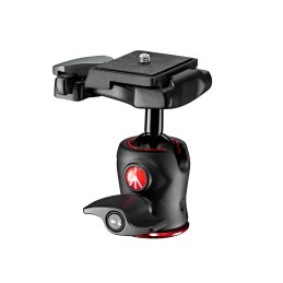 Manfrotto MH490-BH testa per treppiede Nero Alluminio 1 4" Palla