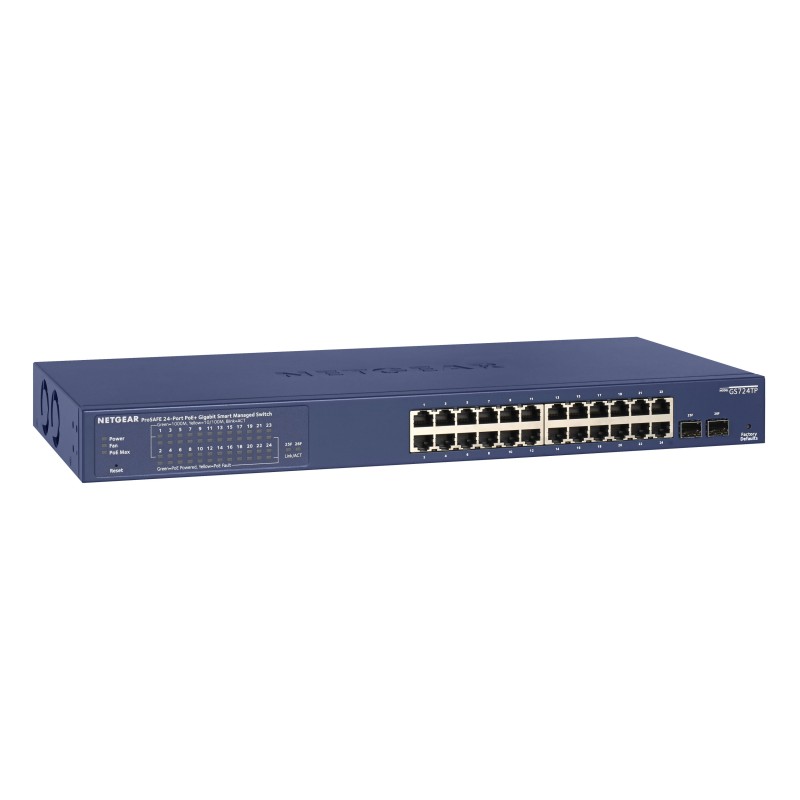 Netgear GS724TPv2 24-Port PoE+ Smart Switch (2x SFP)