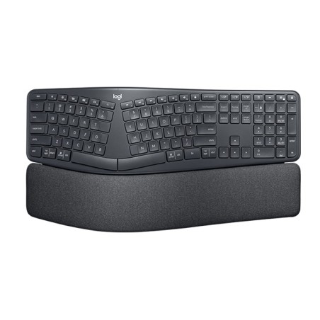 Logitech Ergo K860 tastiera RF senza fili + Bluetooth QWERTZ Tedesco Grafite