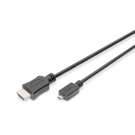 Digitus Cavo di collegamento High Speed 4K HDMI da tipo D a tipo A