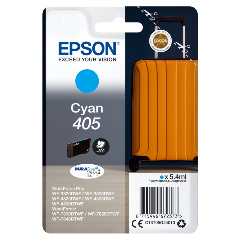 Epson 405 ink cartridge 1 pc(s) Original Standard Yield Cyan