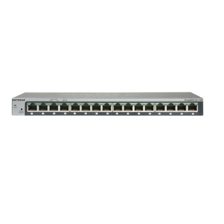 NETGEAR GS116 Non gestito Gigabit Ethernet (10 100 1000) Grigio