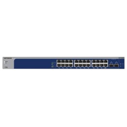 NETGEAR XS724EM Gestito L2 10G Ethernet (100 1000 10000) 1U Blu, Grigio
