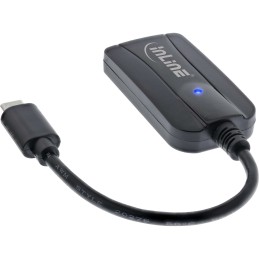InLine Card reader USB 3.1 USB-C, SD SDHC SDXC, microSD, compatibile con UHS-II