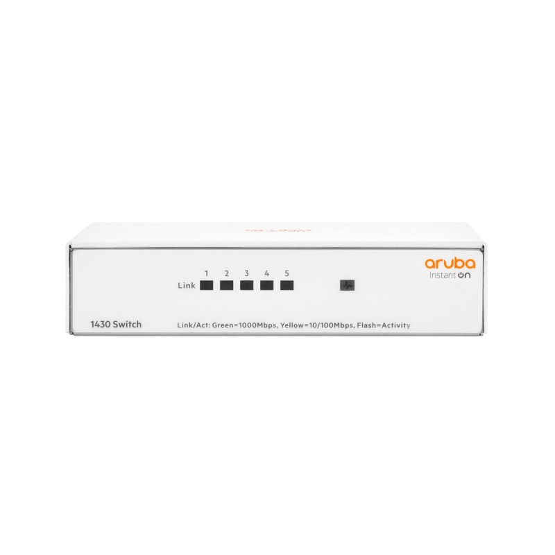 HPE Aruba Instant On 1430 5G 5-Port unmanaged Switch Non-PoE