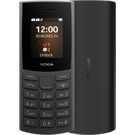 Nokia 105 4G (2023) 4,57 cm (1.8") 93 g Antracite Telefono cellulare basico