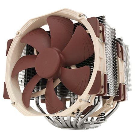 Noctua NH-D15 SE-AM4 sistema di raffreddamento per computer Processore Refrigeratore Beige, Marrone, Acciaio inossidabile