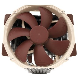 Noctua NH-D15 SE-AM4 sistema di raffreddamento per computer Processore Refrigeratore Beige, Marrone, Acciaio inossidabile