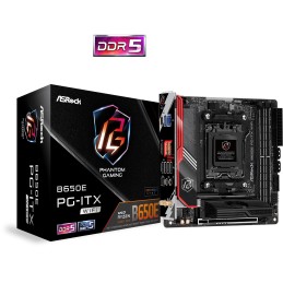 Asrock B650E PG-ITX WiFi AMD B650 Presa di corrente AM5 mini ITX